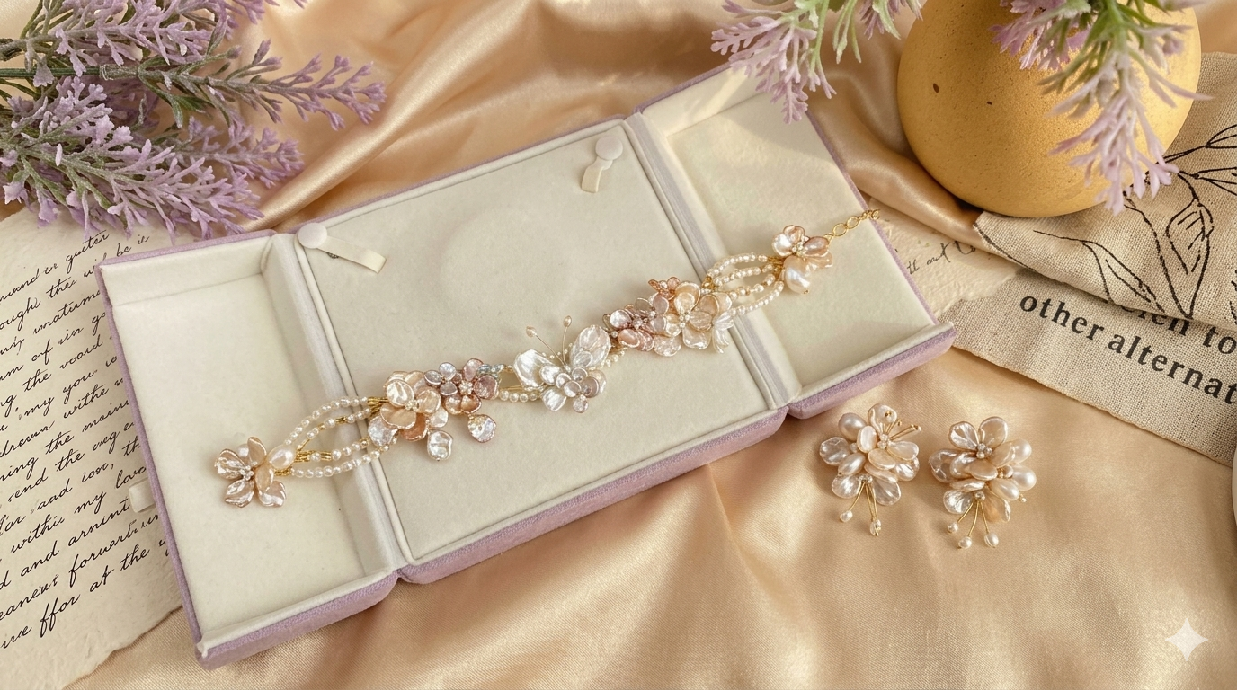 Lắc tay đá tự nhiên Aura