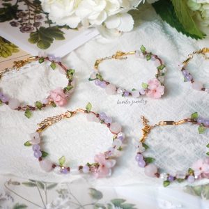 bộ sưu tập hè - vòng tay đá tự nhiên
